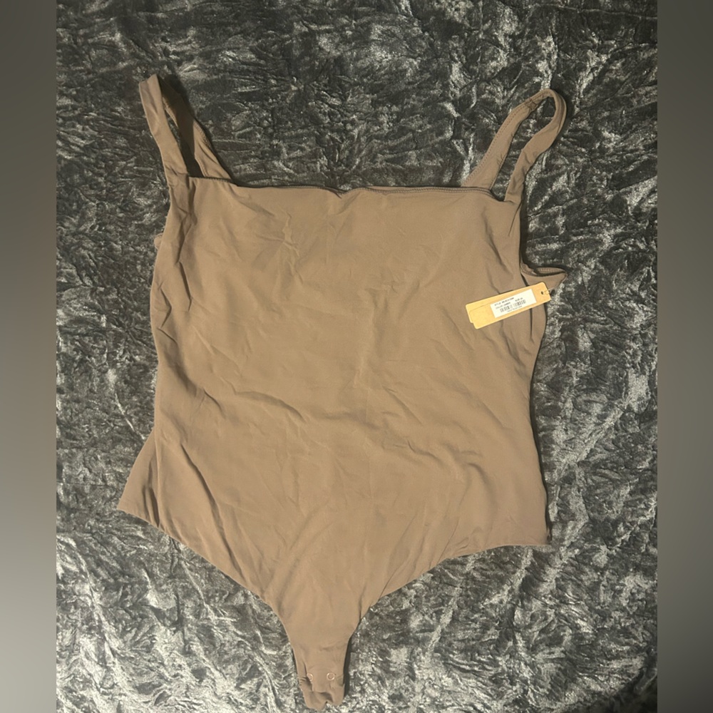 SKIMS square neck bodysuit